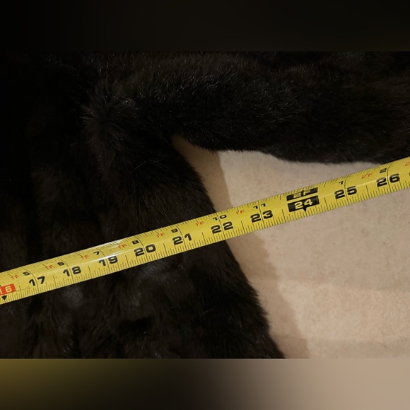 Vintage Faux Mink Fur Coat - Picture 15 of 15